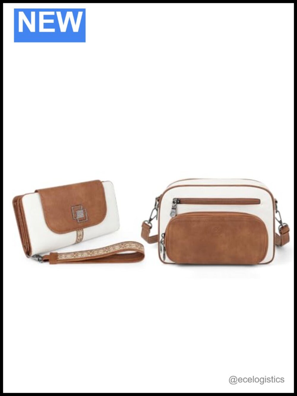 Women's Trifold Wallet RFID Blocking Wristlet Clutch PU Leather